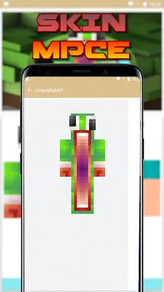 Play Unspeakable Skin MCPE as an online game Unspeakable Skin MCPE with UptoPlay