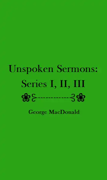 Play Unspoken Sermons, Series eBook as an online game Unspoken Sermons, Series eBook with UptoPlay