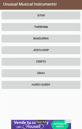 Play Unusual Musical Instruments! as an online game Unusual Musical Instruments! with UptoPlay