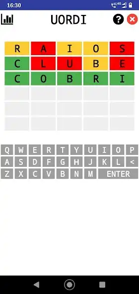 Play Uordi as an online game Uordi with UptoPlay
