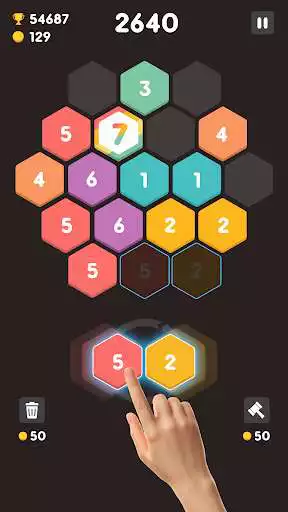 Play Up 7: Merge Hexa Block Puzzle  and enjoy Up 7: Merge Hexa Block Puzzle with UptoPlay