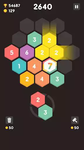 Play Up 7: Merge Hexa Block Puzzle as an online game Up 7: Merge Hexa Block Puzzle with UptoPlay