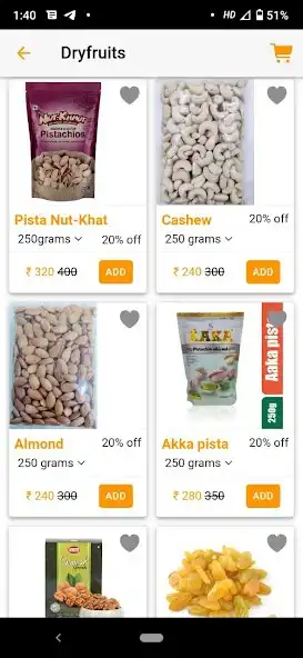 Play Upadhyay Dryfruits as an online game Upadhyay Dryfruits with UptoPlay