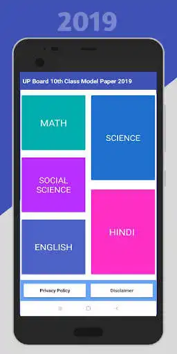 Play UP board 10th class model paper 2019 Sample paper  and enjoy UP board 10th class model paper 2019 Sample paper with UptoPlay
