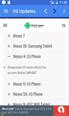 Play Update Android Version