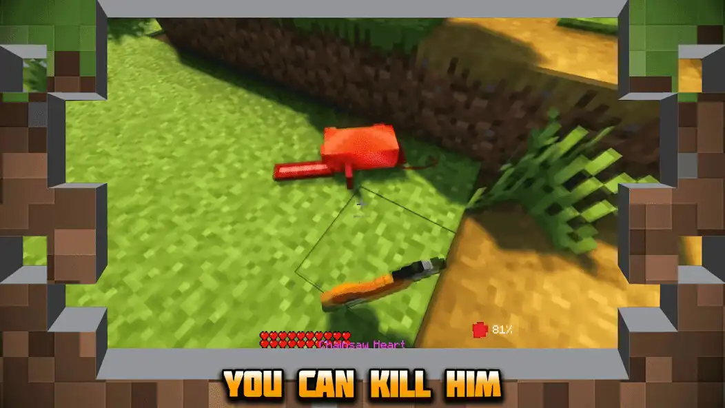 Play Update chainsaw mod for MCPE as an online game Update chainsaw mod for MCPE with UptoPlay