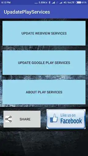 Play UpdatePlayServices as an online game UpdatePlayServices with UptoPlay
