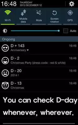 Play UpDay (D-day/Memo on the bar) Play UpDay (D-day/Memo on the bar)