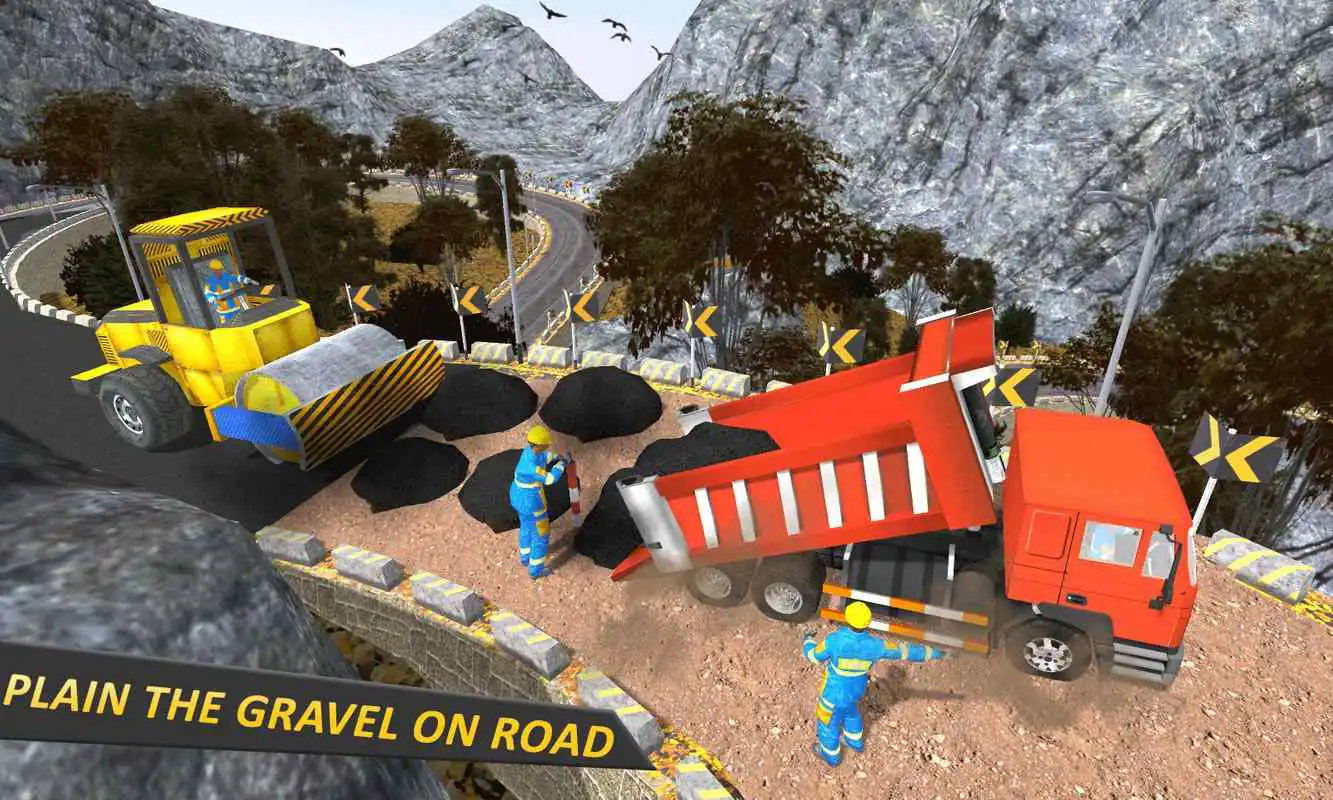 Play Uphill Highway Construction