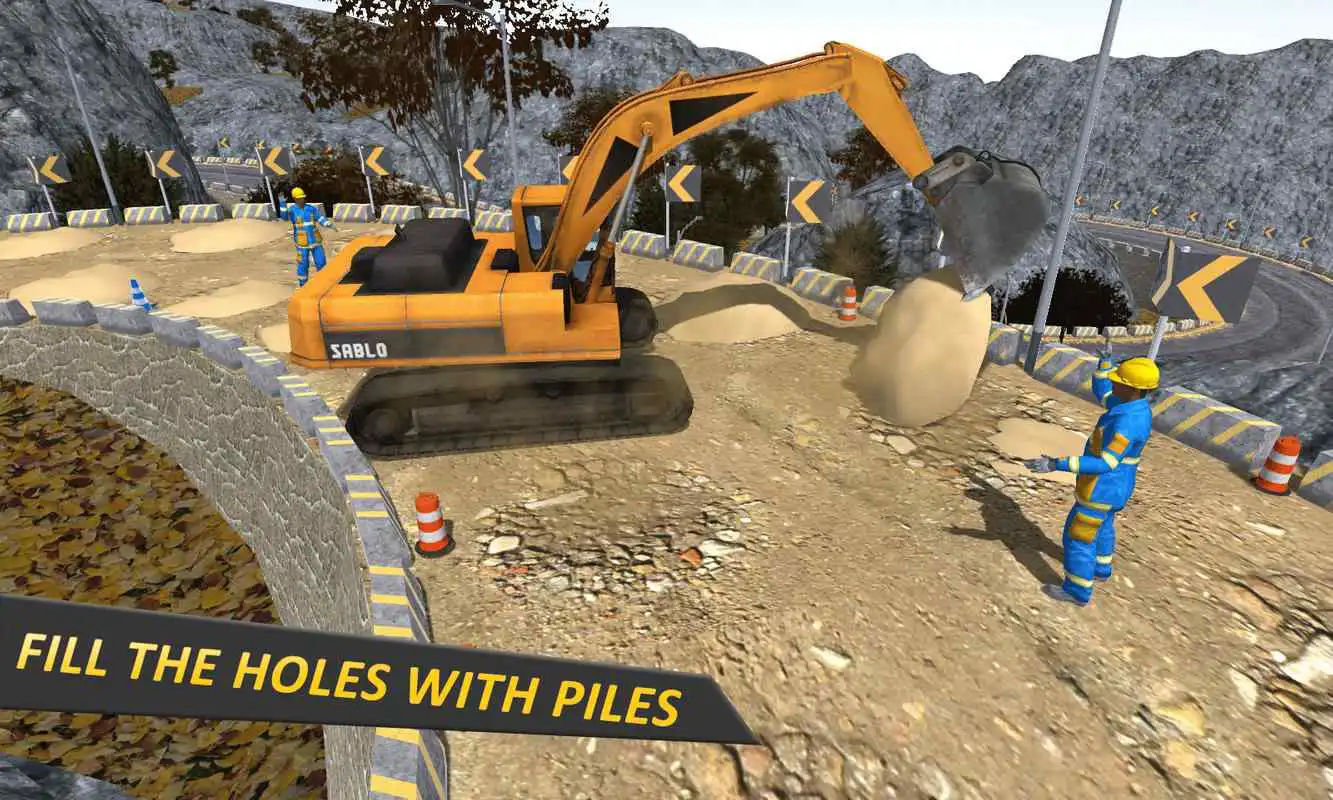 Play Uphill Highway Construction