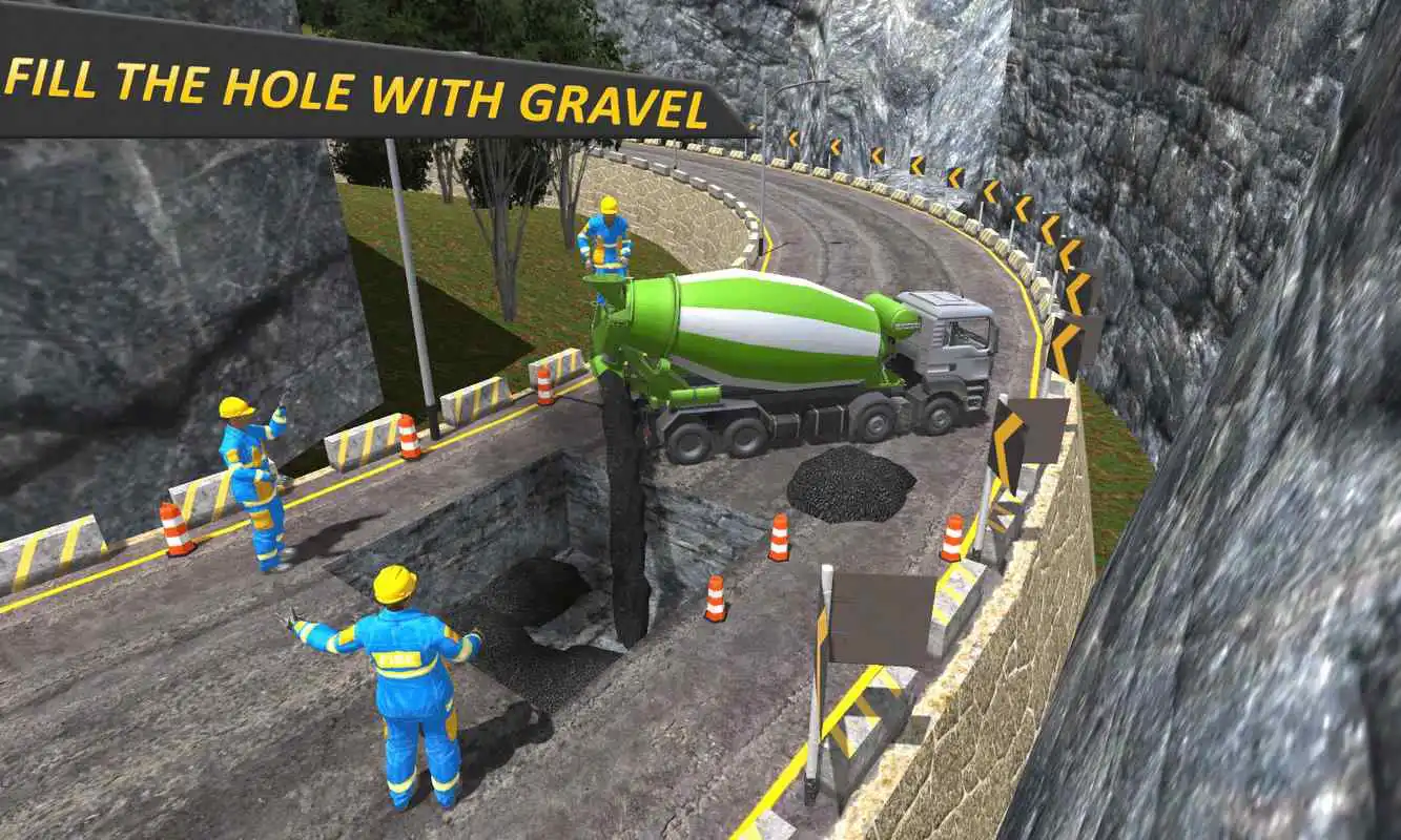 Play Uphill Highway Construction