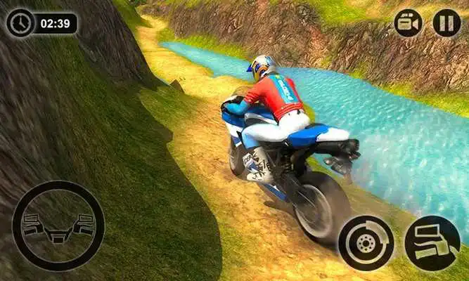 Play Uphill Offroad Motorbike Rider