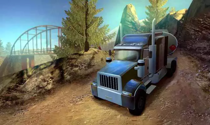 Play Uphill Oil Truck Driving 3D