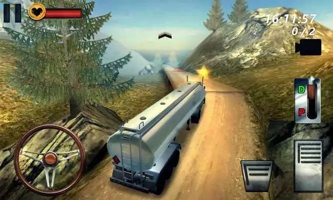 Play Uphill Oil Truck Driving 3D