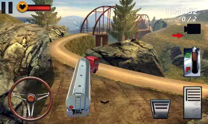 Play Uphill Oil Truck Driving 3D