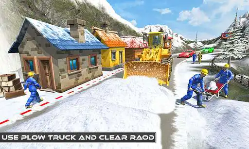 Play APK Uphill Snow Crane Excavator Simulator 2019  and enjoy Uphill Snow Crane Excavator Simulator 2019 with UptoPlay com.crownarts.uphillsnowcraneexcavatorsimulator