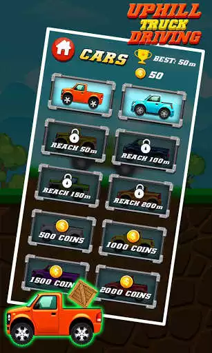 Play Uphill Truck Driving