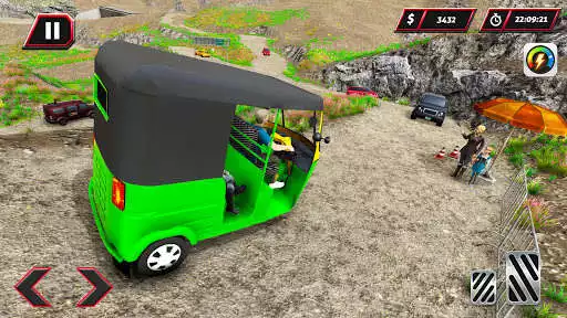 Play Uphill Tuk Tuk Auto Rickshaw: Mountain Driving  and enjoy Uphill Tuk Tuk Auto Rickshaw: Mountain Driving with UptoPlay