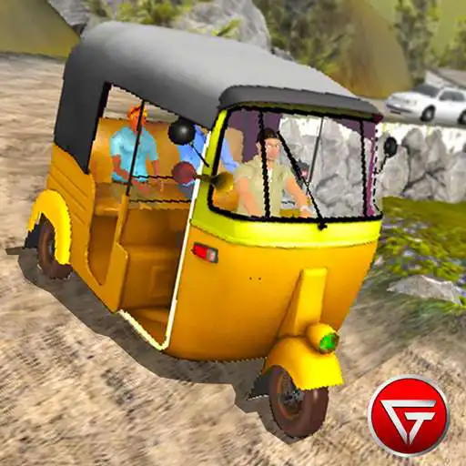 Run free android online Uphill Tuk Tuk Crazy Rickshaw Game 3D APK