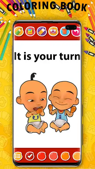 Play Upin Ipin Coloring book and enjoy Upin Ipin Coloring book with UptoPlay Play Upin Ipin Coloring book and enjoy Upin Ipin Coloring book with UptoPlay