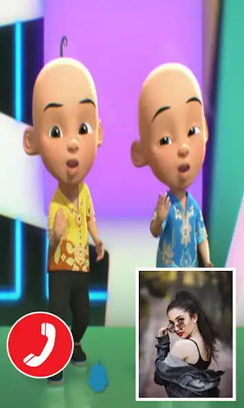 Play Upin Ipin Fake Calling you  and enjoy Upin Ipin Fake Calling you with UptoPlay