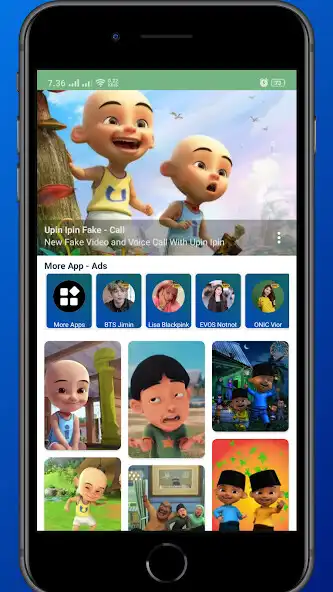Play Upin ipin fake call  and enjoy Upin ipin fake call with UptoPlay