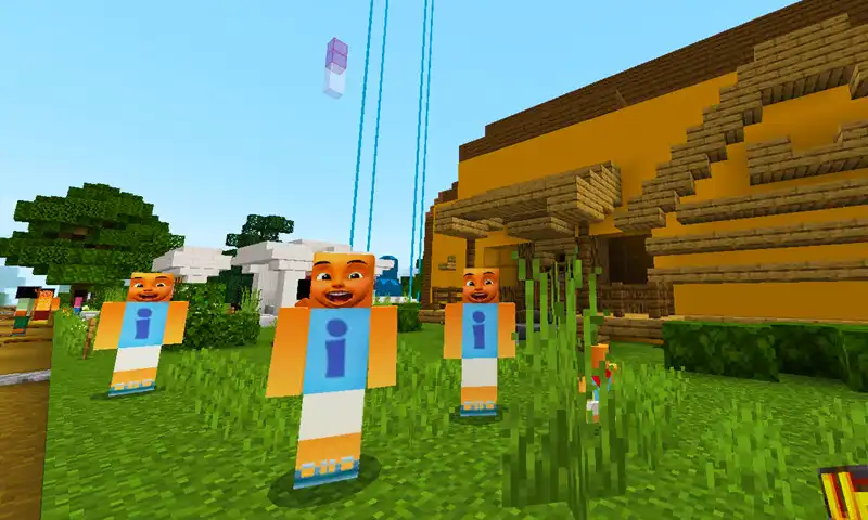 Play Upin Ipin Mod for MCPE  and enjoy Upin Ipin Mod for MCPE with UptoPlay