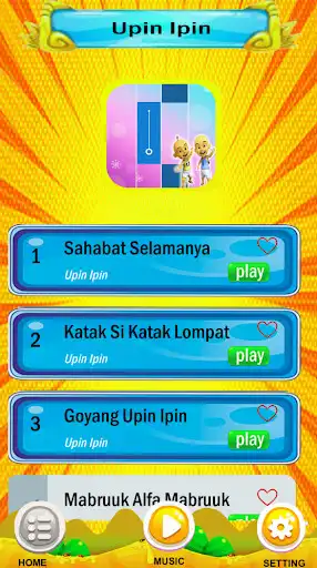 Play Upin Ipin Piano Games  and enjoy Upin Ipin Piano Games with UptoPlay