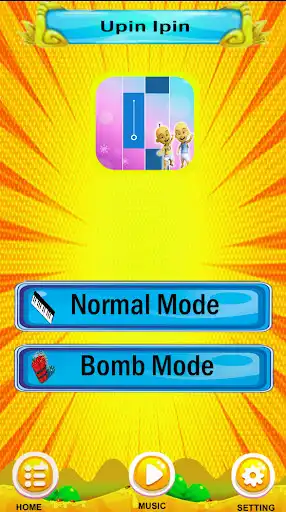 Play Upin Ipin Piano Games as an online game Upin Ipin Piano Games with UptoPlay