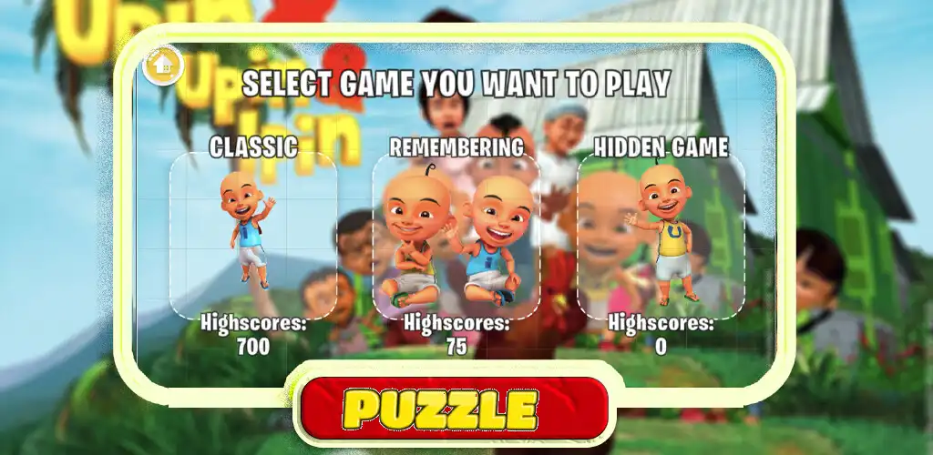 Play Upin Ipin puzzle- Cartoon  and enjoy Upin Ipin puzzle- Cartoon with UptoPlay