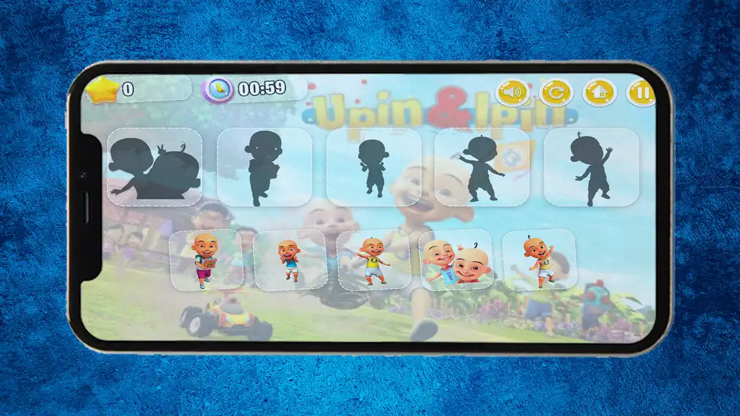 Play Upin Ipin puzzle- game Shadow as an online game Upin Ipin puzzle- game Shadow with UptoPlay