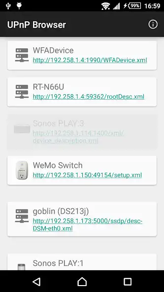Play UPnP Browser as an online game UPnP Browser with UptoPlay