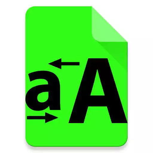 Play UPPERCASE And lowercase Converter APK