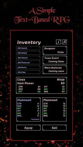 Play Uprising Scavenger - Simple Text RPG as an online game Uprising Scavenger - Simple Text RPG with UptoPlay