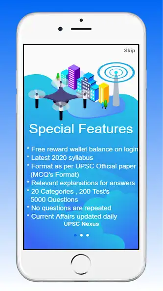 Play UPSC Nexus: UPSC MCQs Test Series  Preparation App  and enjoy UPSC Nexus: UPSC MCQs Test Series  Preparation App with UptoPlay