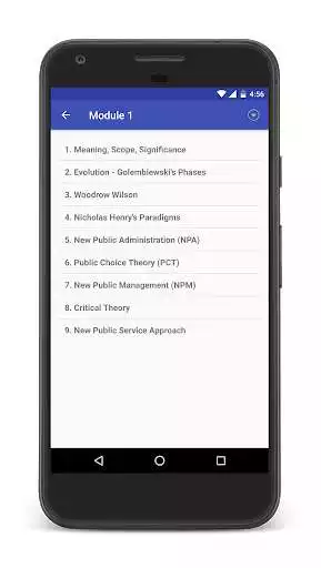 Play UPSC Public Administration