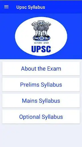 Play UPSC Syllabus 2021  and enjoy UPSC Syllabus 2021 with UptoPlay