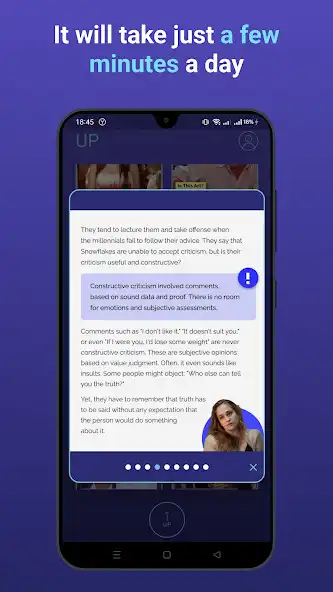 Play UP: Self-Improvement as an online game UP: Self-Improvement with UptoPlay