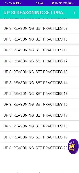 Play UP SI Reasoning Set Practices 2021 Offline as an online game UP SI Reasoning Set Practices 2021 Offline with UptoPlay