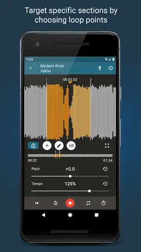 Play Up Tempo: Pitch, Speed Changer as an online game Up Tempo: Pitch, Speed Changer with UptoPlay
