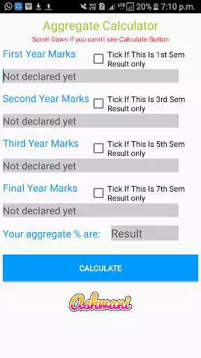 Play Uptu Aktu Percentage Calculator