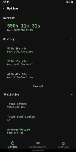 Play up_ Uptime Tracker & Stats - Time Since Boot as an online game up_ Uptime Tracker & Stats - Time Since Boot with UptoPlay
