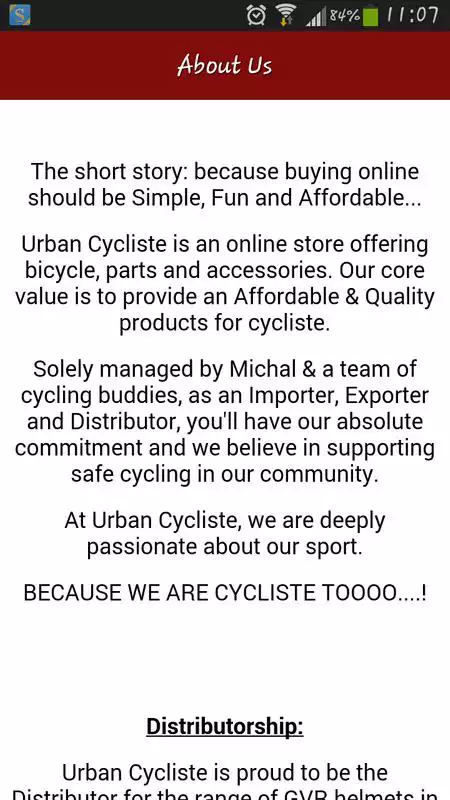Play URBAN CYCLISTE