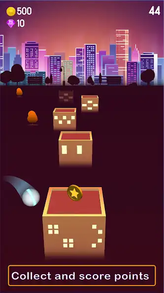 Play Urban Hop - Bouncing Ball as an online game Urban Hop - Bouncing Ball with UptoPlay