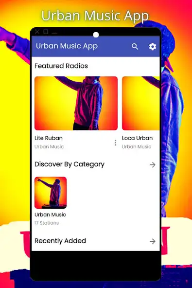 Play Urban Music Radio App as an online game Urban Music Radio App with UptoPlay
