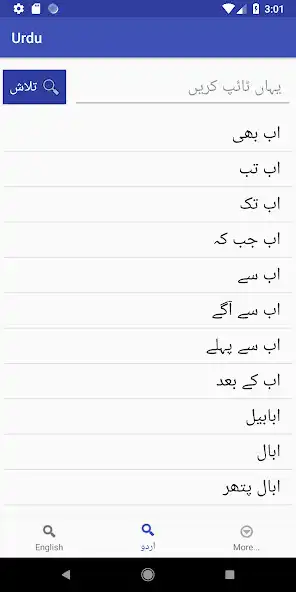 Play Urdu Dictionary English as an online game Urdu Dictionary English with UptoPlay