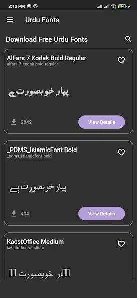 Play Urdu Fonts as an online game Urdu Fonts with UptoPlay