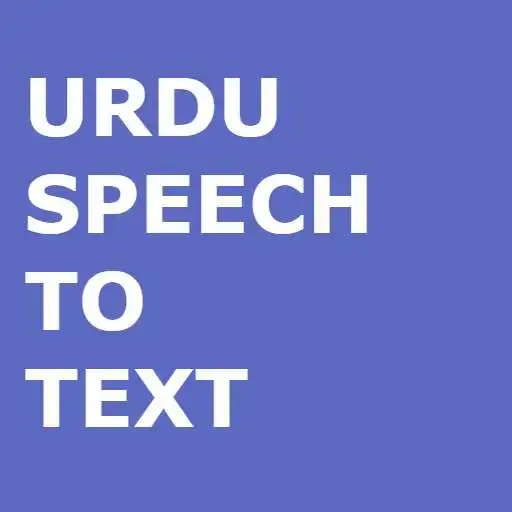 Play Urdu Speech to Text Convertor APK
