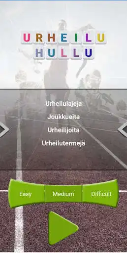 Play Urheiluhullu  and enjoy Urheiluhullu with UptoPlay