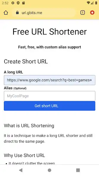 Play Urlbit: URL Shortener  and enjoy Urlbit: URL Shortener with UptoPlay